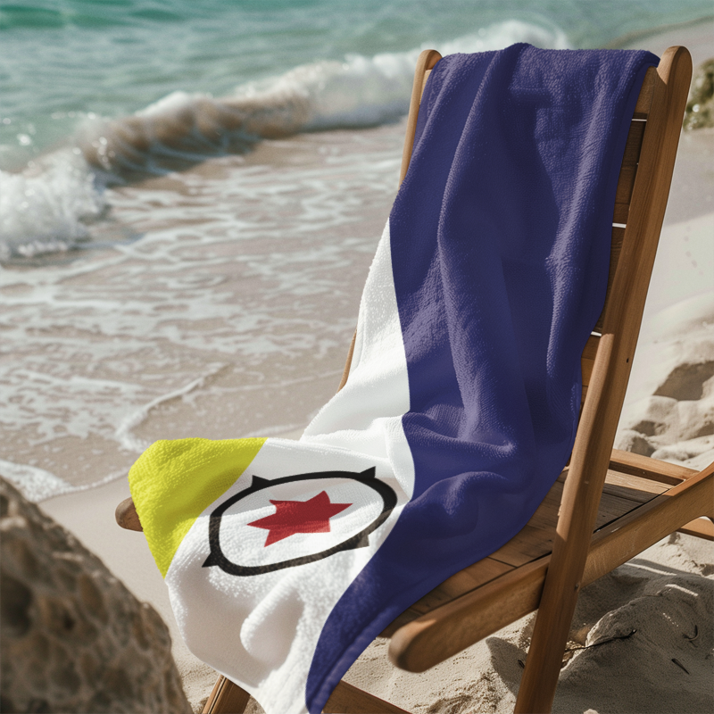 Bonaire Flag Beach Towel