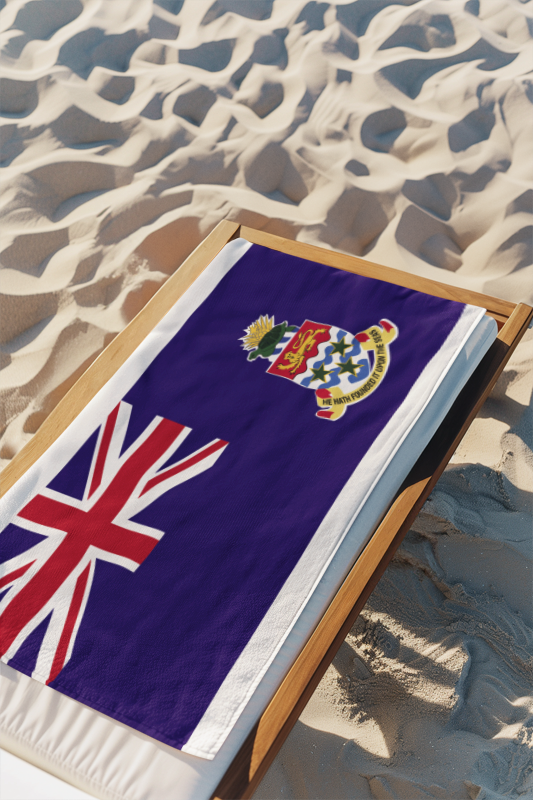 Cayman Islands Flag Beach Towel