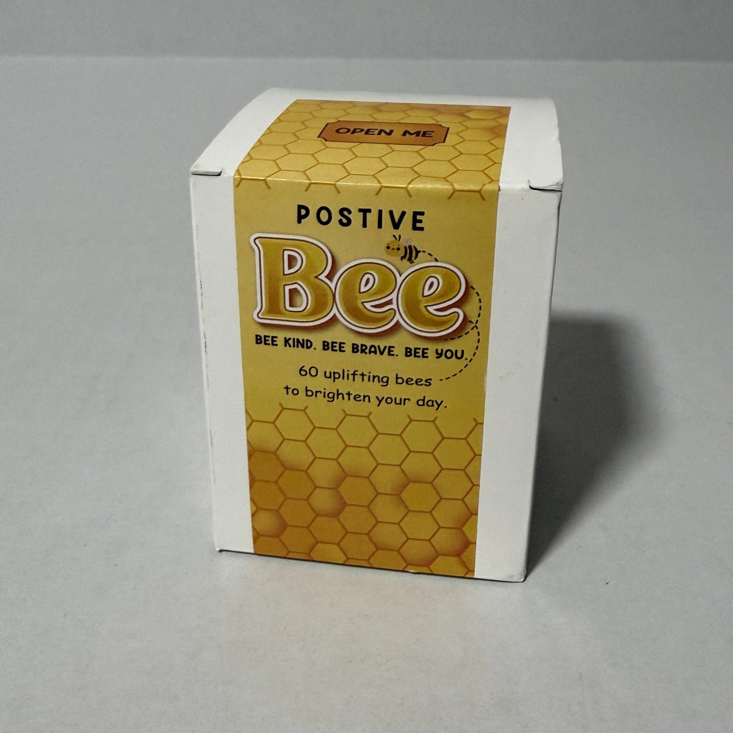 MiaRita Postive Bee 60-Count Affirmation Card Jar