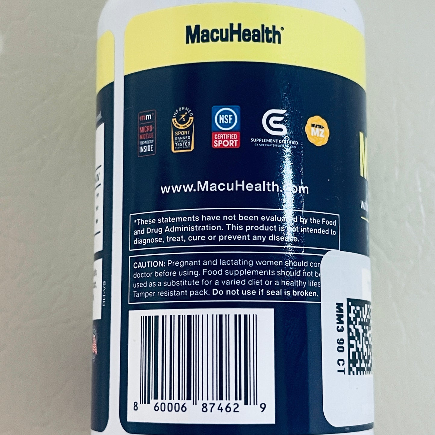 MacuHealth with Micro-Micelle Technology, 90 Softgels, EXP 06/2028