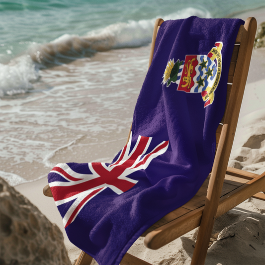 Cayman Islands Flag Beach Towel