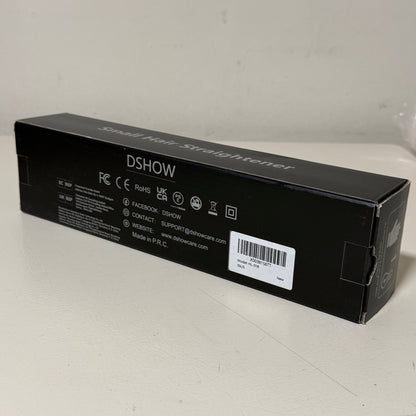 Pencil Mini 1/2" Flat Iron for Short Hair & Bangs – 250-450°F Adjustable – Dual Voltage – Open Box