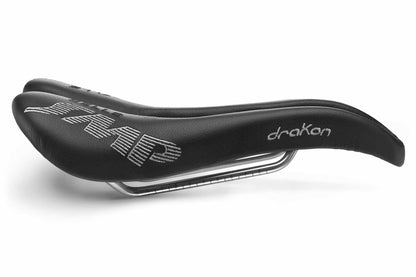 Selle SMP Drakon Saddle with Steel Rails (Black)