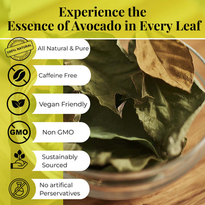 Dried Avocado Leaves, (Hojas De Aguacate) - 2.6oz (75gm). Makes 28 cups