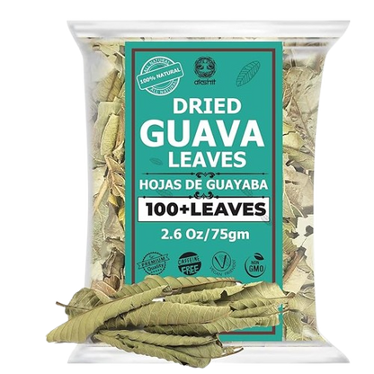 Dried Guava Leaves 2.6 oz – Loose Leaf Herbal Tea | Akshit