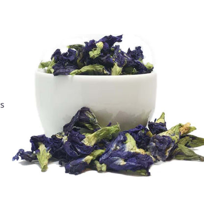 Akshit Butterfly Pea Flower ( Blue Tea ) - 75 Tea Bags, Natural Dried Butterfly Pea Flowers, Caffeine-Free,  NON-GMO