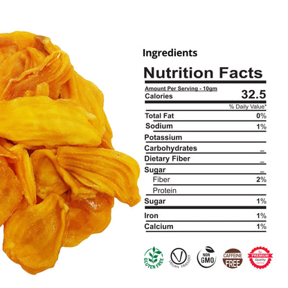 Akshit Dried Bulk Jackfruit slices ,Sun-Dried Jackfruit -5 packs