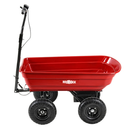 wheelbarrow electric Hassle-free assemble: this utility cart's durable steel frame is easy to Assemble while the sturdy poly tub is easy to clean and rust-resistant electric garden cart