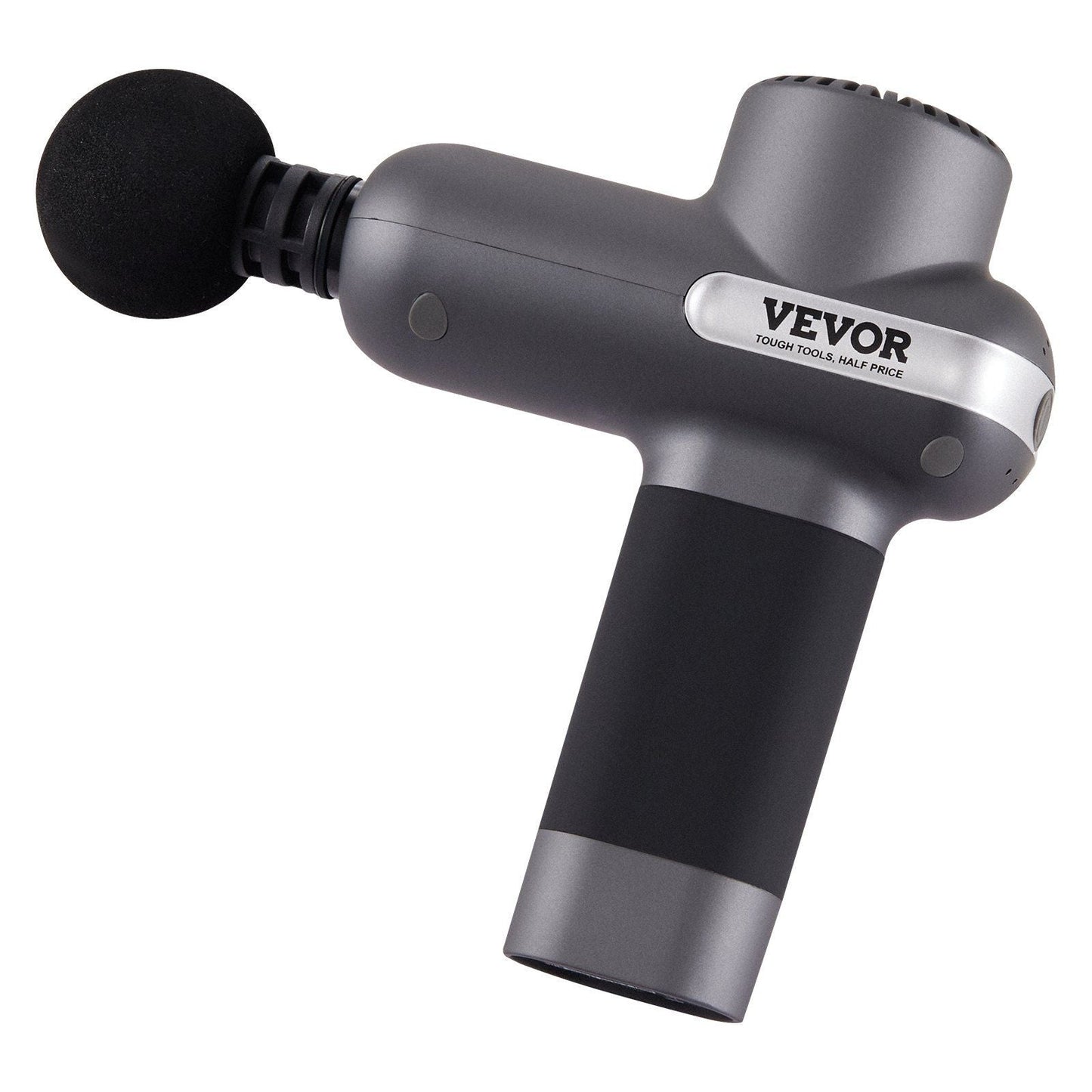 Massage Gun Deep Tissue, Percussion Muscle Massager for Athletes - with 5 Speed Levels & 6 Massage Heads, 7.4V 2500mAh Batteries, Handheld Electric Massage Gun for Pain Relief, Muscle Relaxation