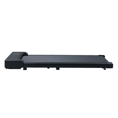 2.5HP Under Desk Treadmill, Portable Walking Pad for Home & Office, Compact Running & Walking Machine with Remote Control, LED Display, Black