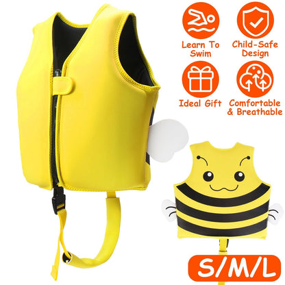 Kids Swim Vest – Toddler Float Jacket with Adjustable Safety Strap