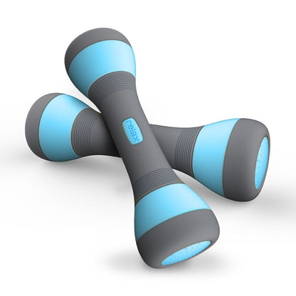 Ladies Adjustable Dumbbells Fitness Equipment Barbell Tablets Cast Iron Coated Plastic Yoga Dumbbell Plastic Dumbbells 2 Kilos to 4kilos Weight