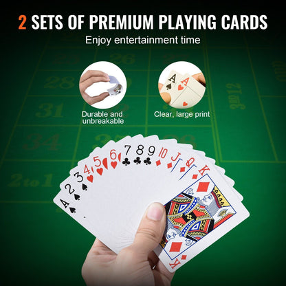 Poker Chip Set, 200-Piece Poker chips Set