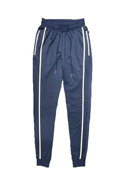 Men's Performance Running Track Pants - Breathable Fitness Joggers