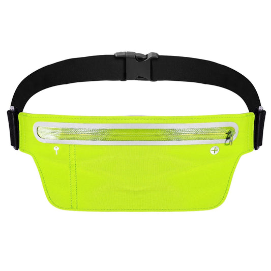 Unisex Sport Waist Pack Running Belt Bag Pouch Adjustable flip belt Bounce Free Sweat-Proof Lightweight Slim