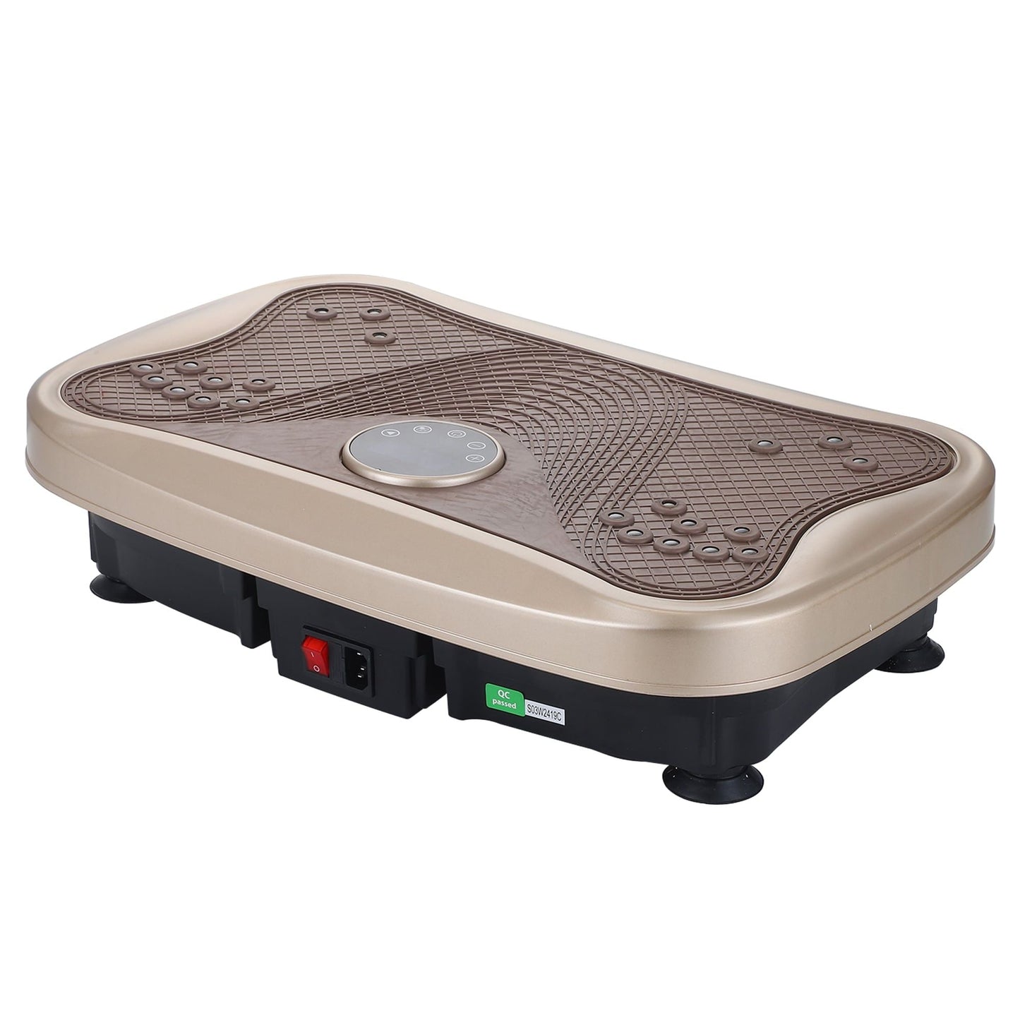 Vibration Plate Fitness Platform Whole Body Exercise Machine with 120 Speed Levels, Lymphatic Drainage, Fat Burning, and Weight Loss, Perfect for Women, Men, and Home Gym exercise