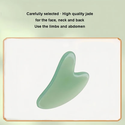 Facial Sculpting Gua Sha Massage Stones - 2PCS Anti-Wrinkle Tools for Neck & Body Care