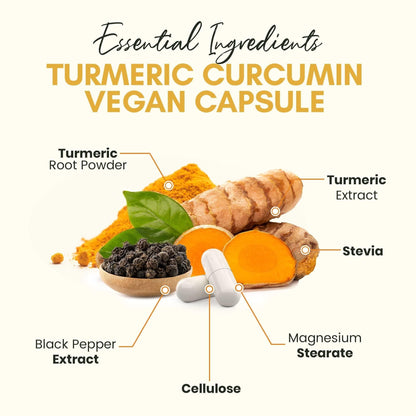 Turmeric Curcumin with Black Pepper 1000 mg 120 Capsules