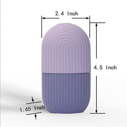 Ice Face Roller; Ice Roller Silicone Cube for Face and Eye; Ice Mold for Face; Reusable Face Massage; Facial Beauty Ice Roller; Ice Mold for Face Gifts for Her Mom