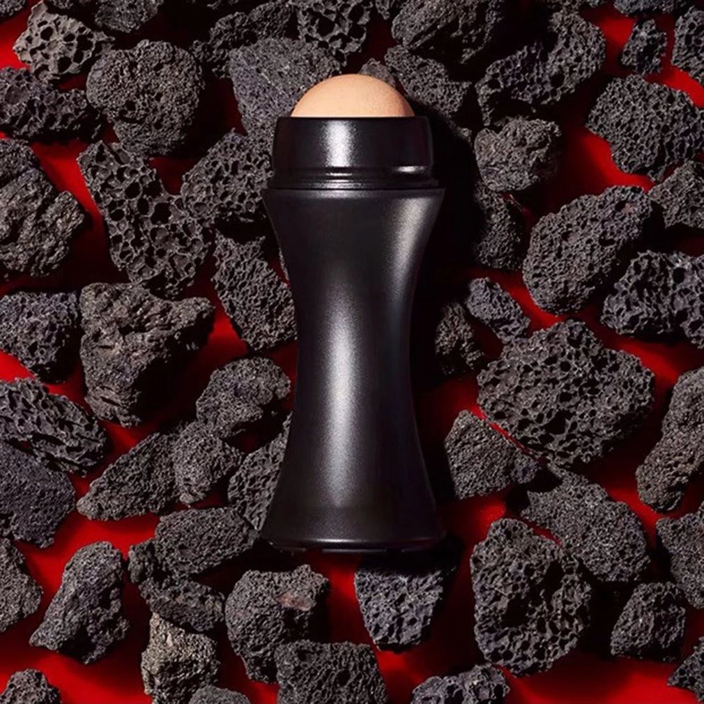 Natural Volcanic Stone Facial Roller for Glowing Skin