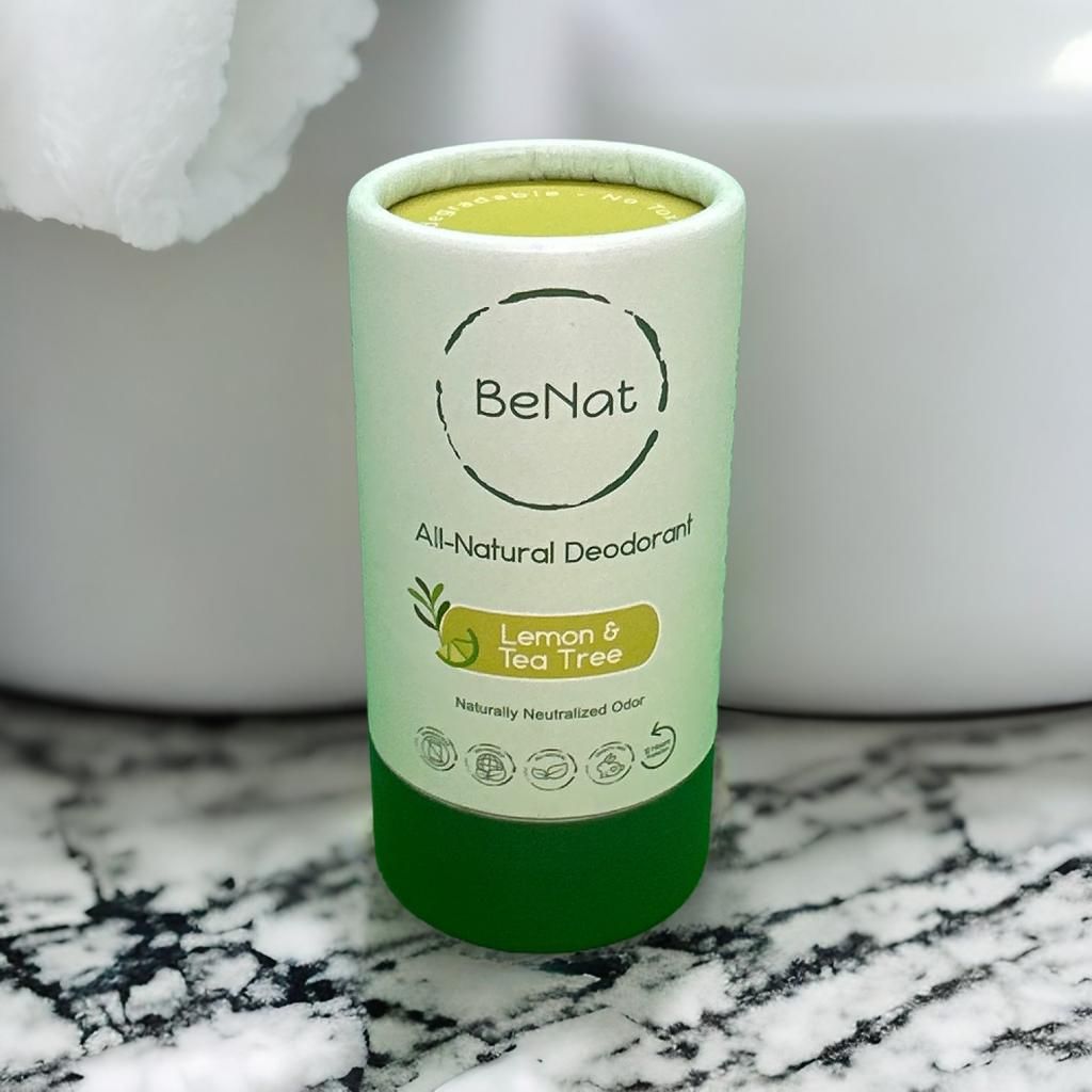 Eco-Friendly Plastic-Free Deodorant - 3oz Natural Formula