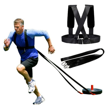 Durable Tire Pulling Harness - Home Gym Fitness Accessory