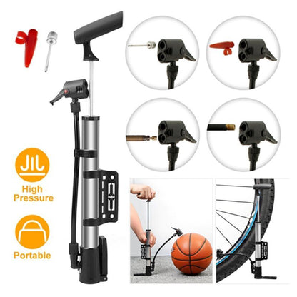 Portable Bicycle Tire Inflator Ball Mini Bike Tire Pump