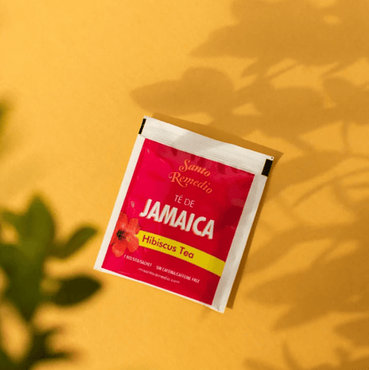 Santo Remedio Te De Jamaica Hibiscus, Antioxidant Tea Bags, 24 Count, 0.85 oz.