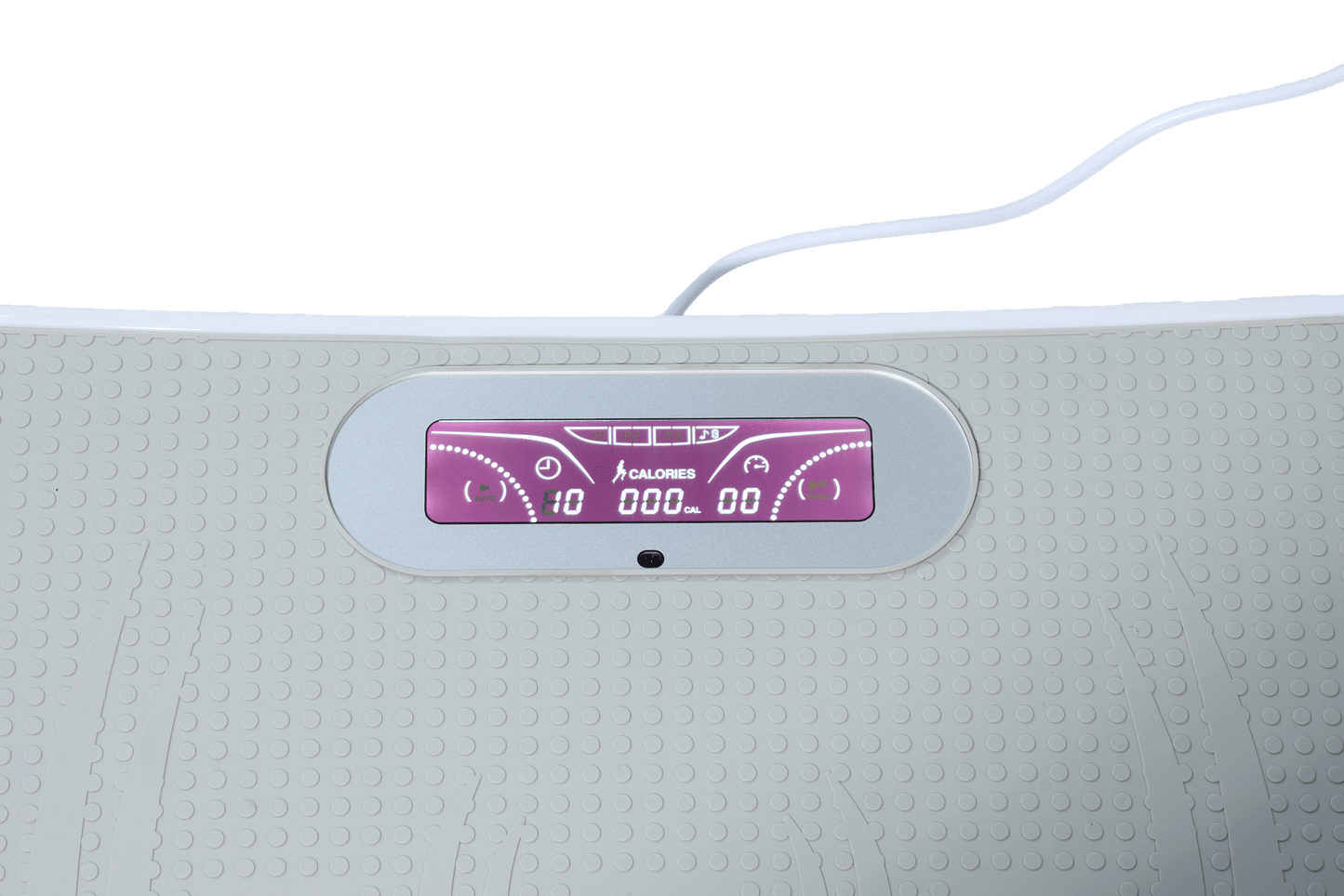 Full Body Vibration Plate Crazy Fitness Massage 10-Frequency Weight Loss & Fat Burner Shaking Machine For Unisex Grey 034