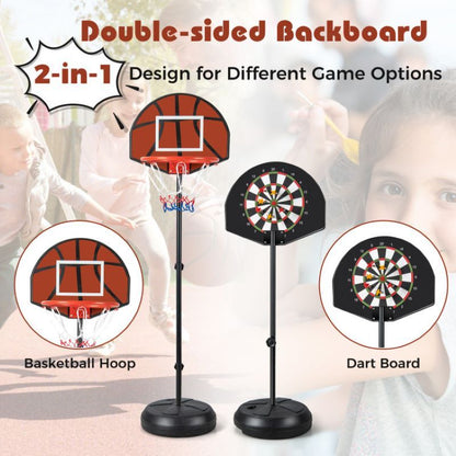 Indoor Outdoor Basketball Hoop for Garden & Backyard