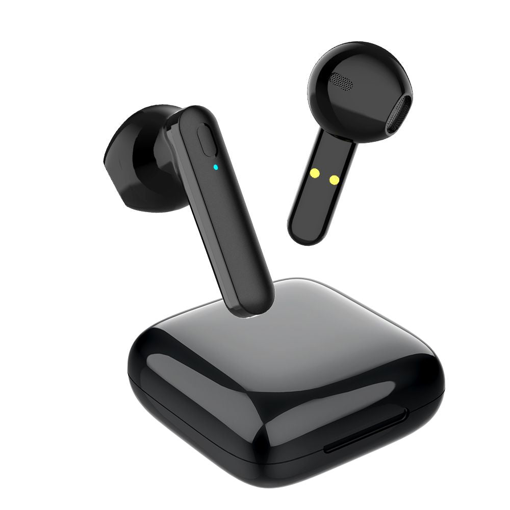 Bluetooth Earphones Y18 Wireless Earbuds Auto Pairing Touch Control LED Light Gaming Voice Calling Headphones