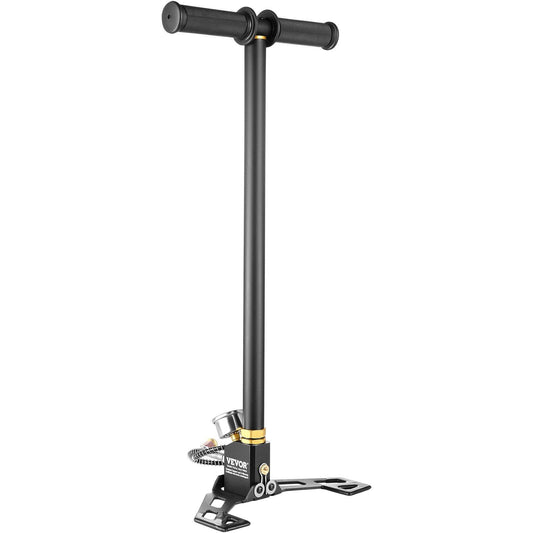 4500PSI High Pressure Airgun Pump for PCP Rifles - 3 Stage Stirrup Pump