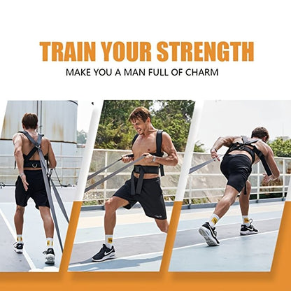Durable Tire Pulling Harness - Home Gym Fitness Accessory