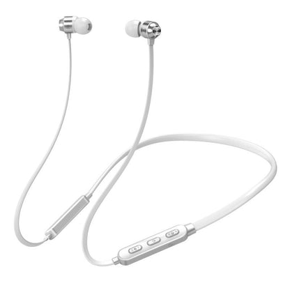 Neck-mounted Wireless earbuds Sports Headphones Neck Bluetooth 5.3 In-Ear Metal Earphones