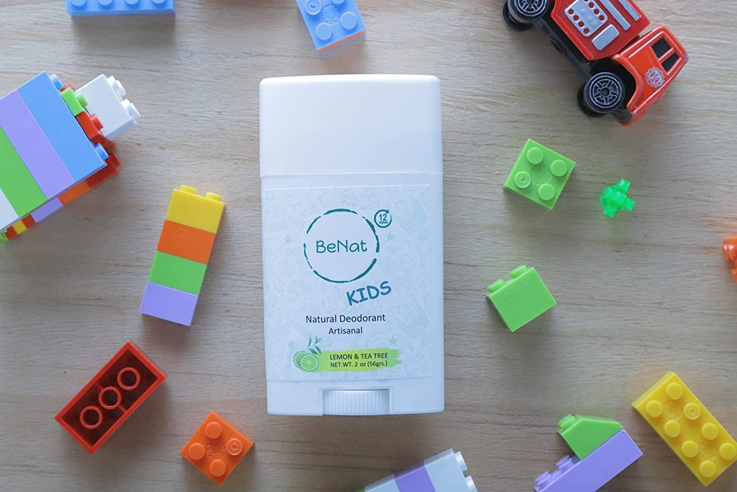 Gentle All-Natural Deodorant for Kids & Teens, Paraben-Free, Fun Fragrance Collection