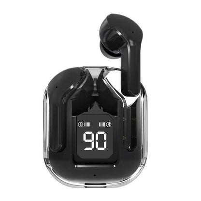 Transparent Wireless On-Ear In-Ear Bluetooth Noise Cancellation 5.3 Sports earbuds