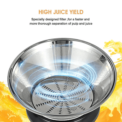Modern 900W Kitchen Juicer - Compact and Efficient for Quick Fruit and Veg Juicing at Home