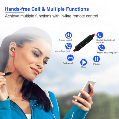 Sport Headsets Wireless V4.1 In-Ear Stereo Headphones Sweat-proof Running Earbuds