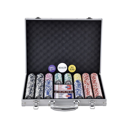 casino Chip Set, 500-Piece Poker chips Set,