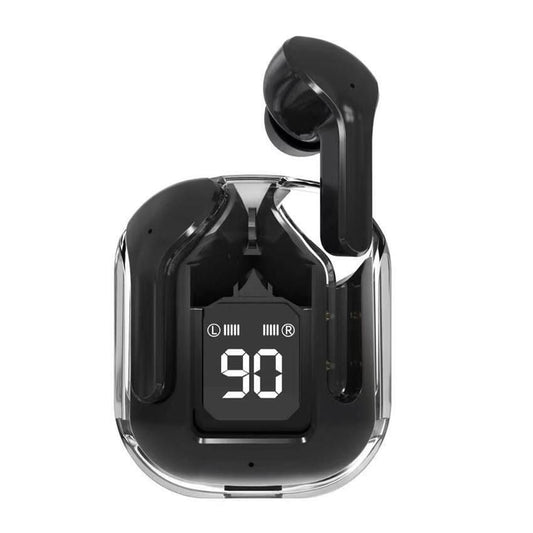 Transparent Wireless On-Ear In-Ear Bluetooth Noise Cancellation 5.3 Sports earbuds