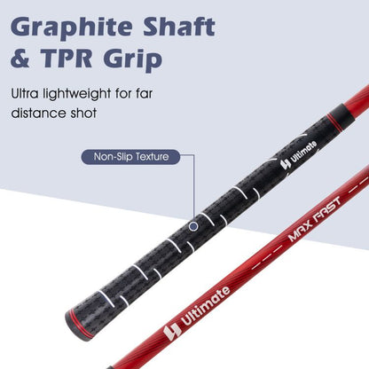 11 Pieces Complete Golf Club Package Set