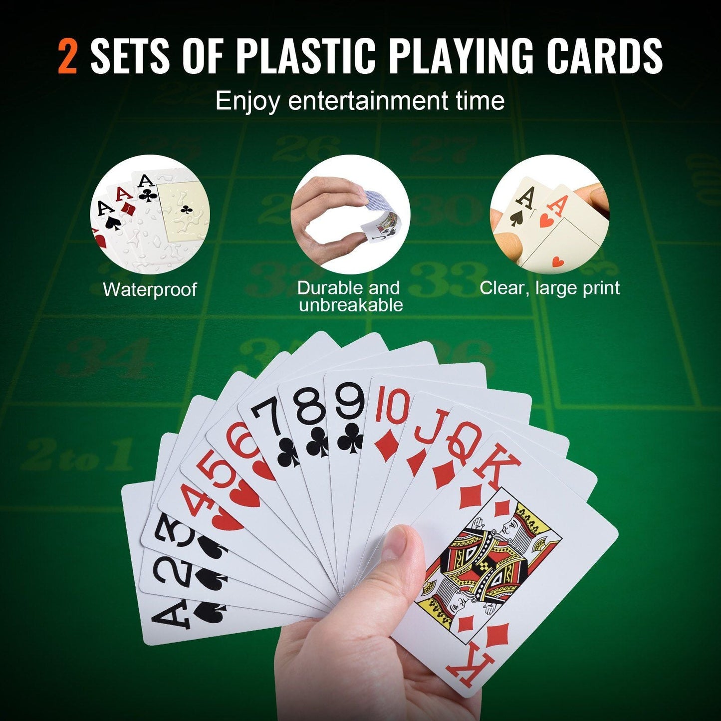 casino Chip Set, 300-Piece Poker Set