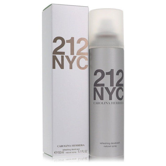 212 by Carolina Herrera Refreshing Deodorant Spray for Long-Lasting Freshness