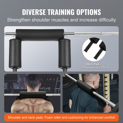 Safety Squat Bar, 700 LBS Fitness Squat Bar