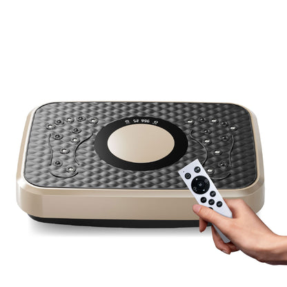Vibration Plate Fitness Platform, Whole Body Exercise Machine for Lymphatic Drainage, Shaking Workout Board with 120 Speed Levels, Fat Burner and Weight Loss Equipment for Men and Women.