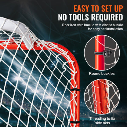 hockey net, hockey goal, youth street hockey net Outdoor Steel Hockey Net 72"