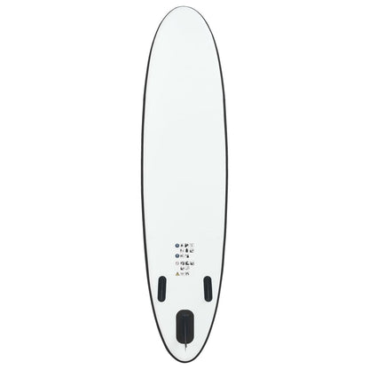 Inflatable Stand up Paddle Board Set Black and White