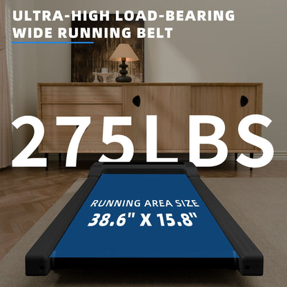 Compact High-Efficiency Brushless Motor Treadmill with LED Display for Home Fitness