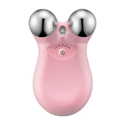 5-Gear Facial Massager: Rechargeable Microcurrent Roller for Lifting & Wrinkle Reduction