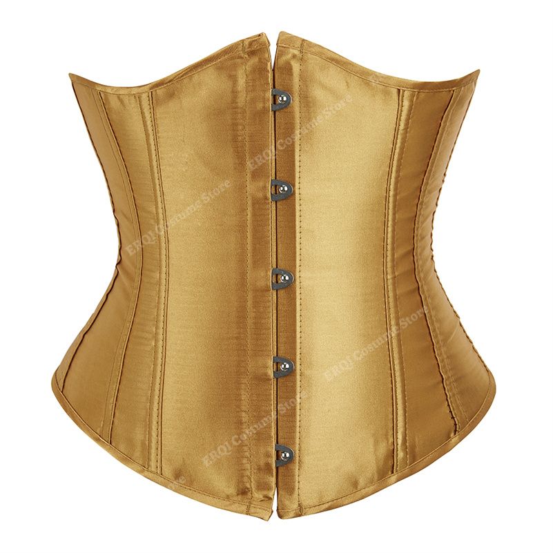 SEXY Gothic Under bust Corset and Waist trimmer cincher Bustiers Top Workout Shape Body Belt Plus size Lingerie S-6XL